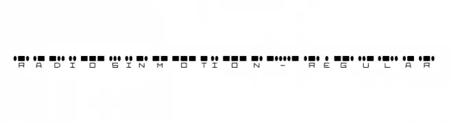 RadiosinMotion-Regular  لخطوط تنزيل