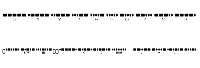 RadiosinMotion-Regular Font OTHER CHARS