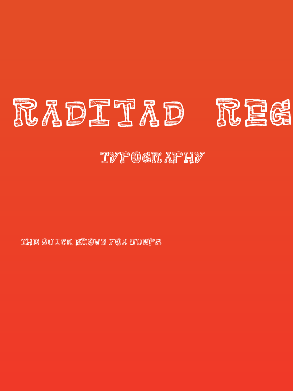 Raditad-Regular Poster
