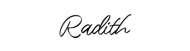 Radith  नि: शुल्क फ़ॉन्ट्स डाउनलोड