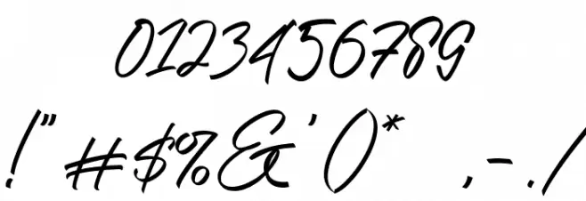 Radith Font OTHER CHARS