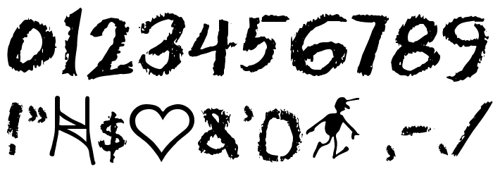 Radium Day-After J Font OTHER CHARS