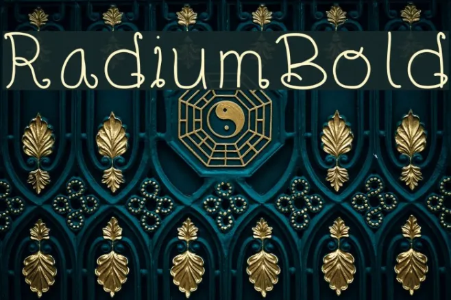 RadiumBold Example 1