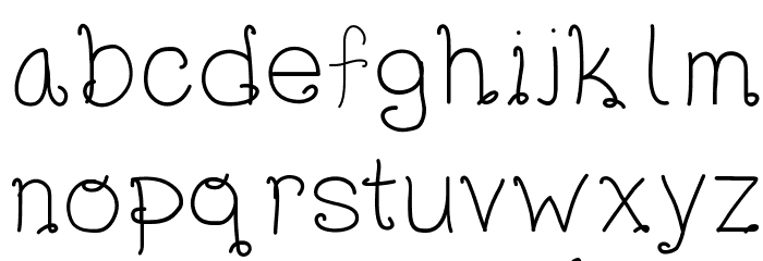 RadiumBold Font LOWERCASE