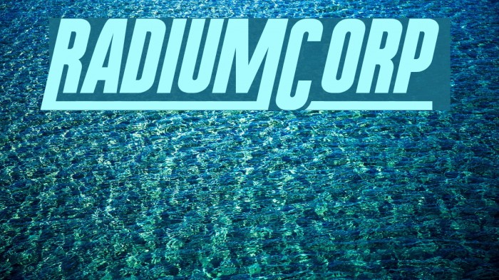 RadiumCorp Example 3