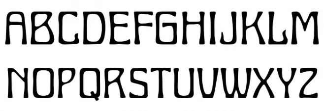 Radius FG Schriftart Groß
