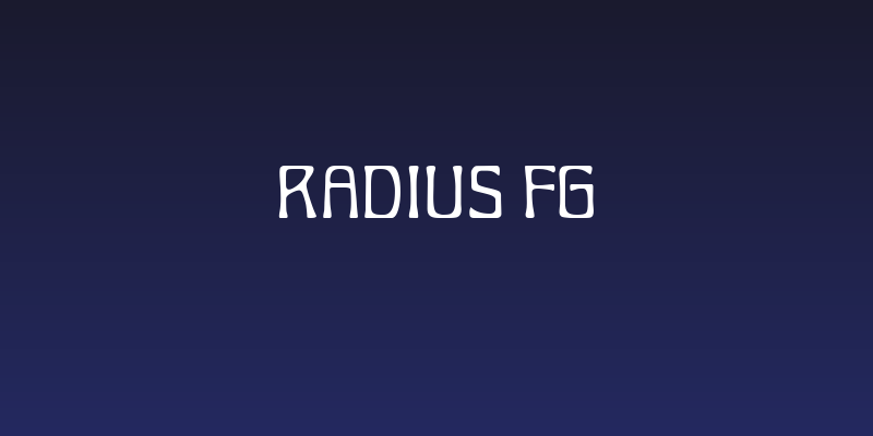 Radius FG Social Header