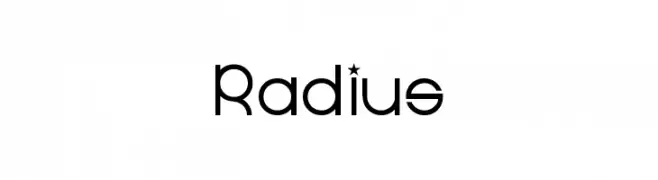 Radius  Frei Schriftart Herunterladen