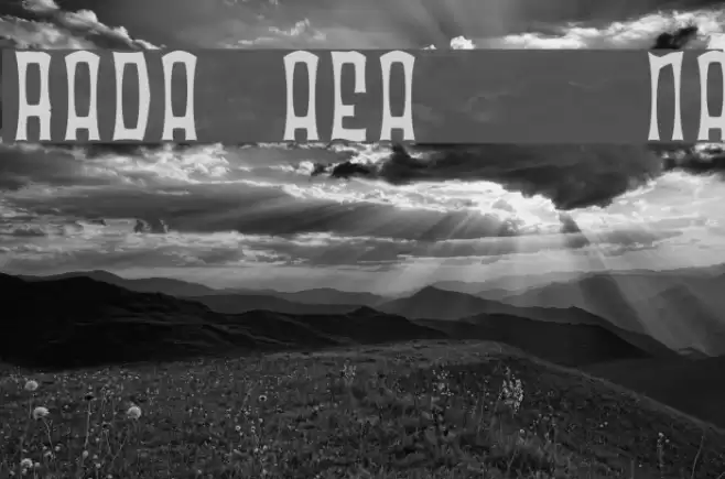 Radonator Anorexia Normal Schriftart examples