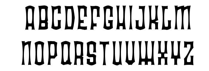 Radonator Anorexia Normal Schriftart Kleinbuchstaben