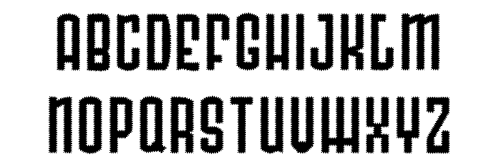 Radonator Cactus Normal Font LOWERCASE