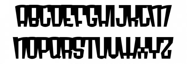 Radonator Monster Normal フォント 小文字