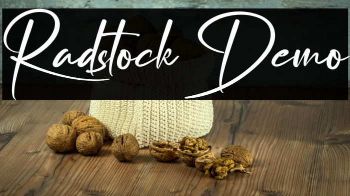 Radstock Demo Example 2