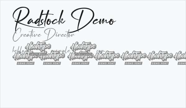 Radstock Demo Business Card