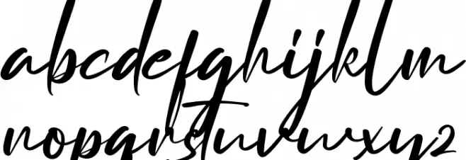Radstock Demo Schriftart Kleinbuchstaben