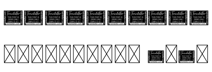 Radugo Personal Use Font OTHER CHARS