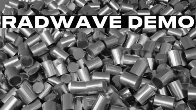 Radwave Demo Font examples