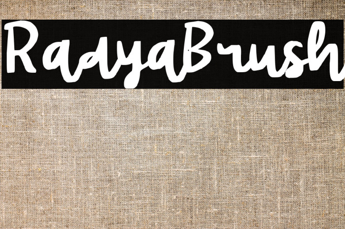 Radya Brush Example 1