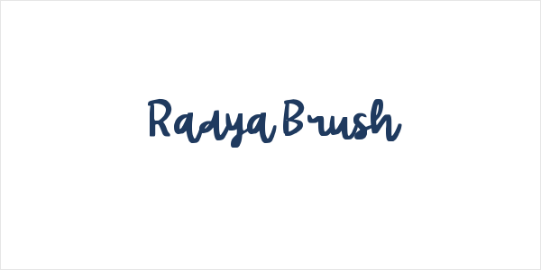 Radya Brush Logo