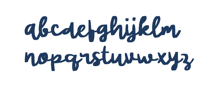 Radya Brush Lowercase