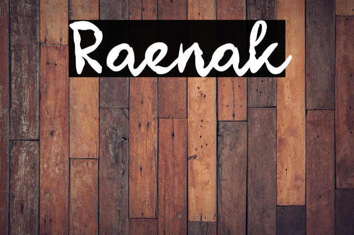 Raenak Example 2