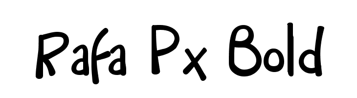 Rafa Px Bold  لخطوط تنزيل