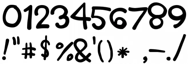 Rafa Px Bold Font OTHER CHARS