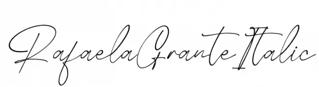 Rafaela Grante Italic  les polices de caractères gratuit tlcharger