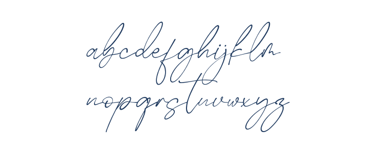 Rafaela Grante Italic Lowercase