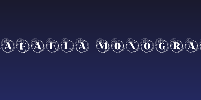Rafaela Monogram Social Header