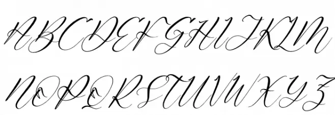 Rafaela Salitha Italic Fonte MAIÚSCULAS