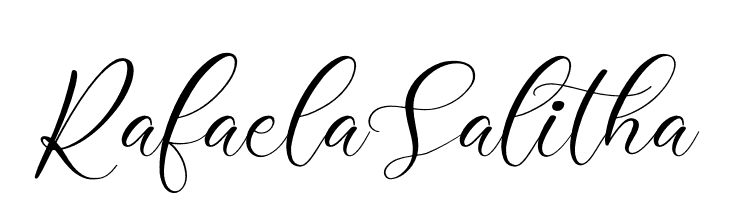 Rafaela Salitha  font caratteri gratis