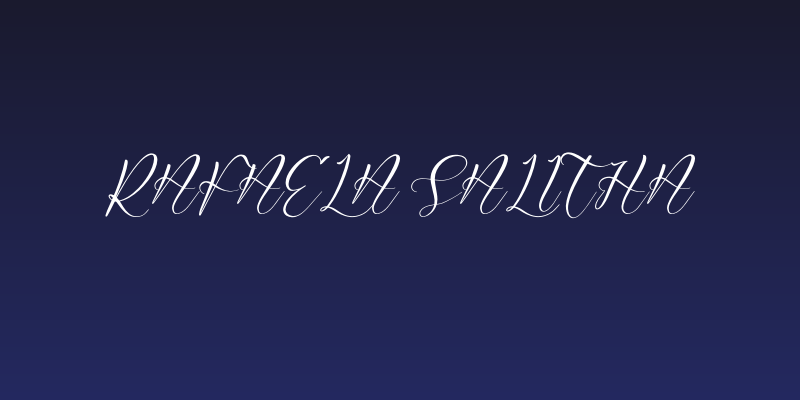 Rafaela Salitha Social Header