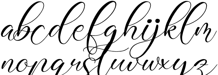 Rafaela Salitha Font LOWERCASE