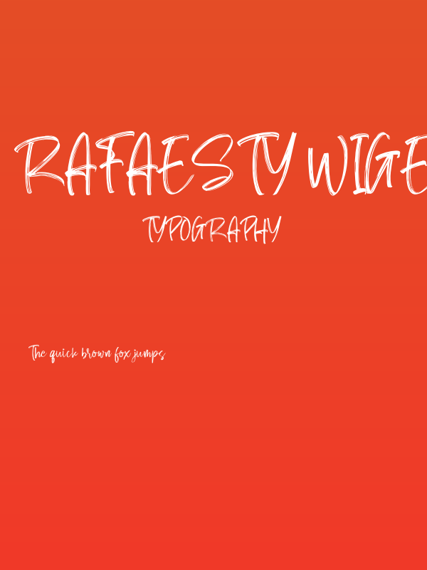 Rafaesty Wigera Poster