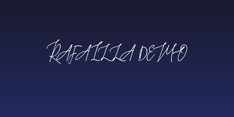Rafailla Demo Social Header
