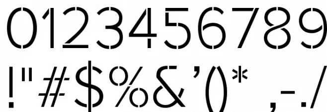 Rafale-BG Font OTHER CHARS