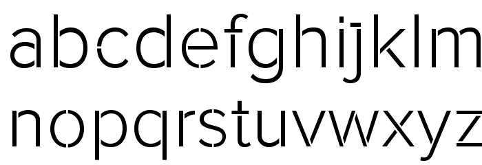 Rafale-BG Font LOWERCASE