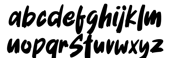 RafaleFREE Font LOWERCASE