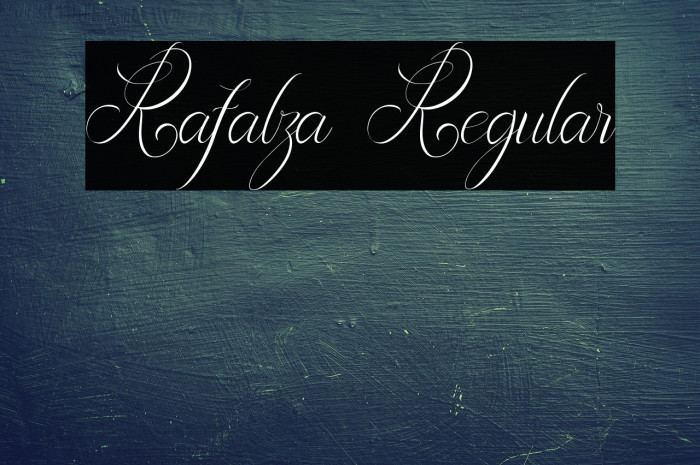 Rafalza Regular Example 1