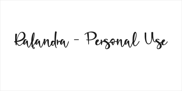 Rafandra - Personal Use Logo