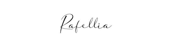 Rafellia  नि: शुल्क फ़ॉन्ट्स डाउनलोड
