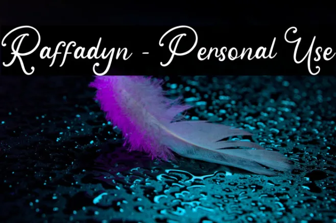 Raffadyn - Personal Use Example 1