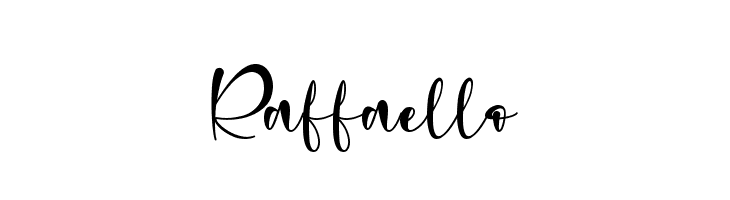Raffaello  Скачать бесплатные шрифты