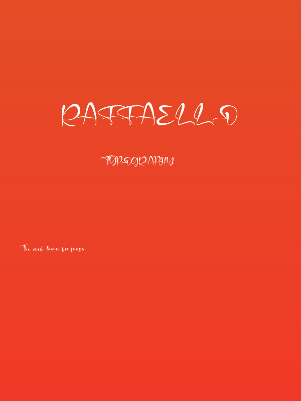 Raffaello Poster