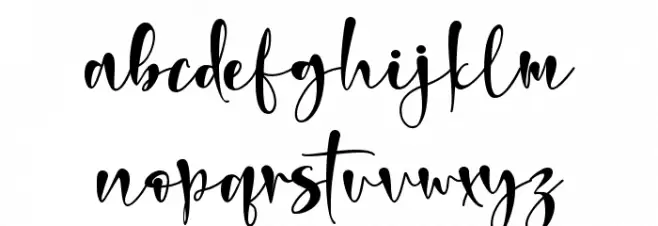 Raffaello Font LOWERCASE
