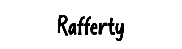 Rafferty  フリーフォントのダウンロード
