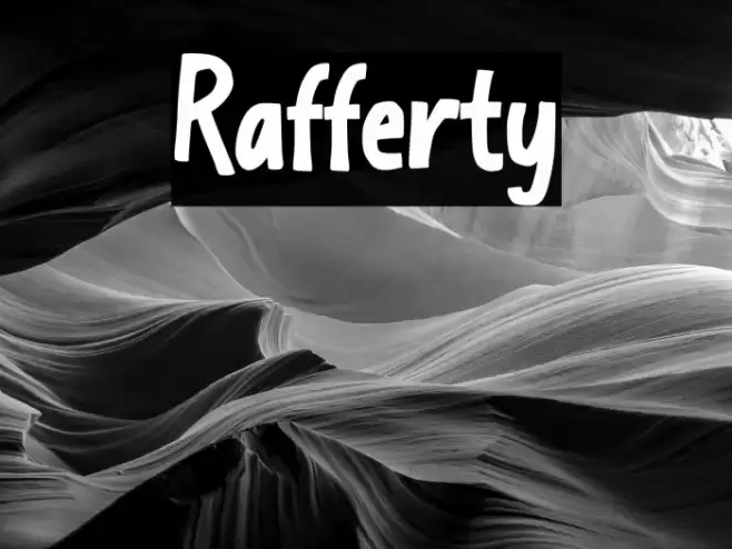 Rafferty Font examples