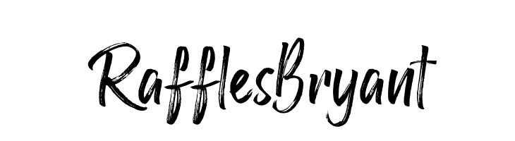 Raffles Bryant  Frei Schriftart Herunterladen