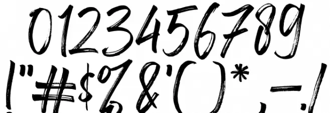 Raffles Bryant Font OTHER CHARS